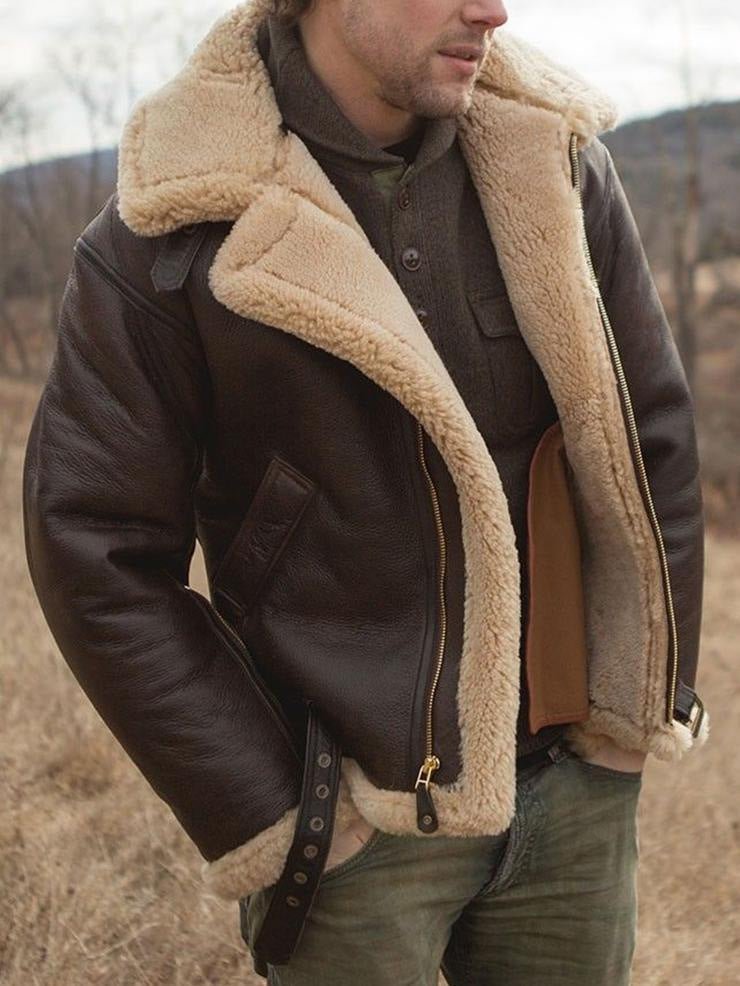 Mathieu | Premium Style Genuine Lambskin Leather Jacket