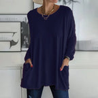 Alina | Long Sleeve Pocket Tee