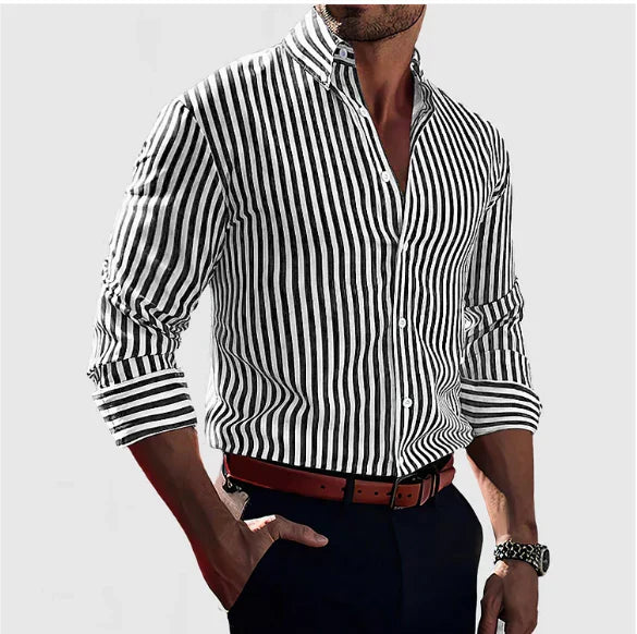 Rowan | Striped Confidence Shirt