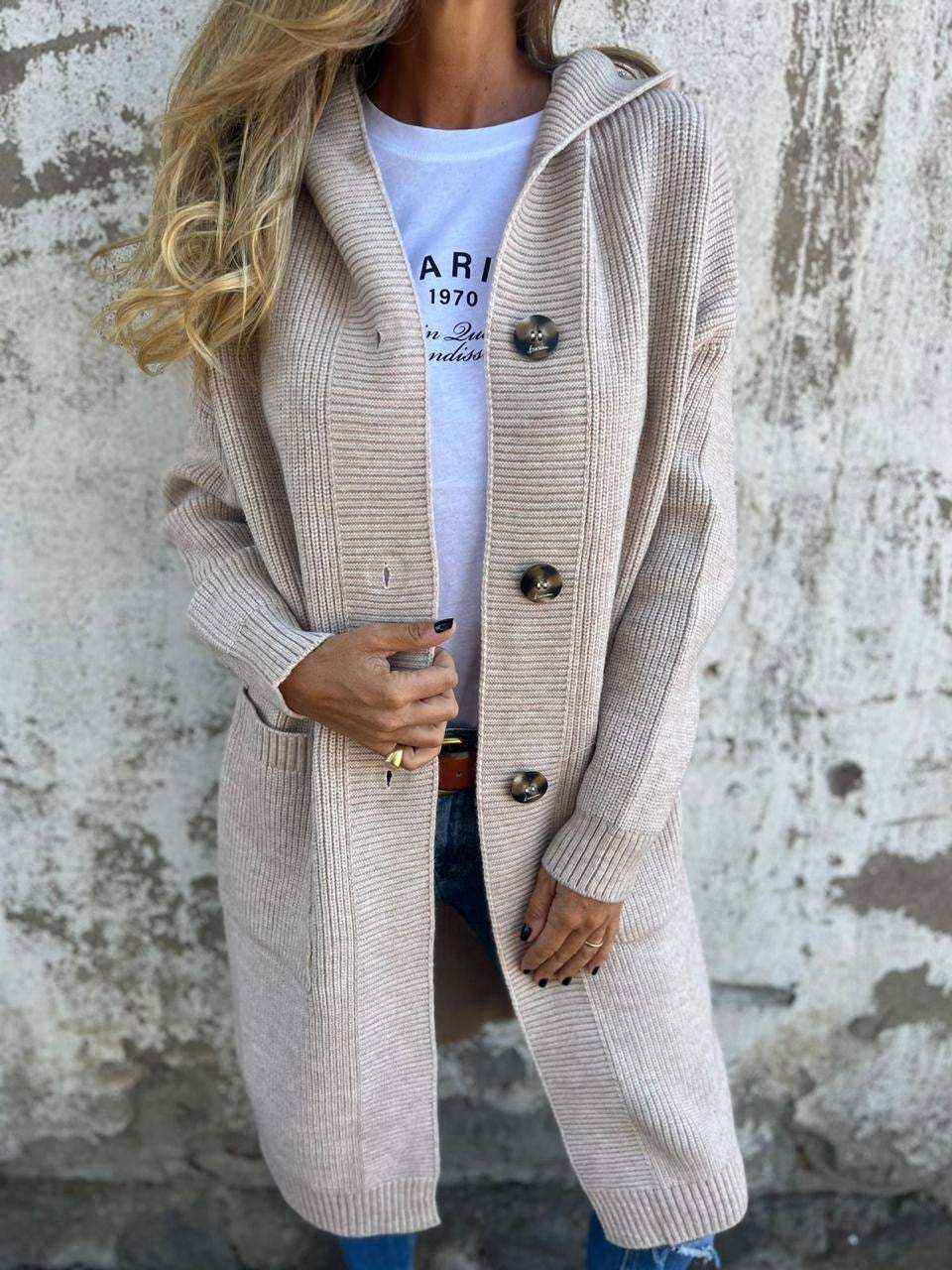 Grace | Confidence Long Knitted Cardigan