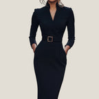 Avery | Dress With Belt