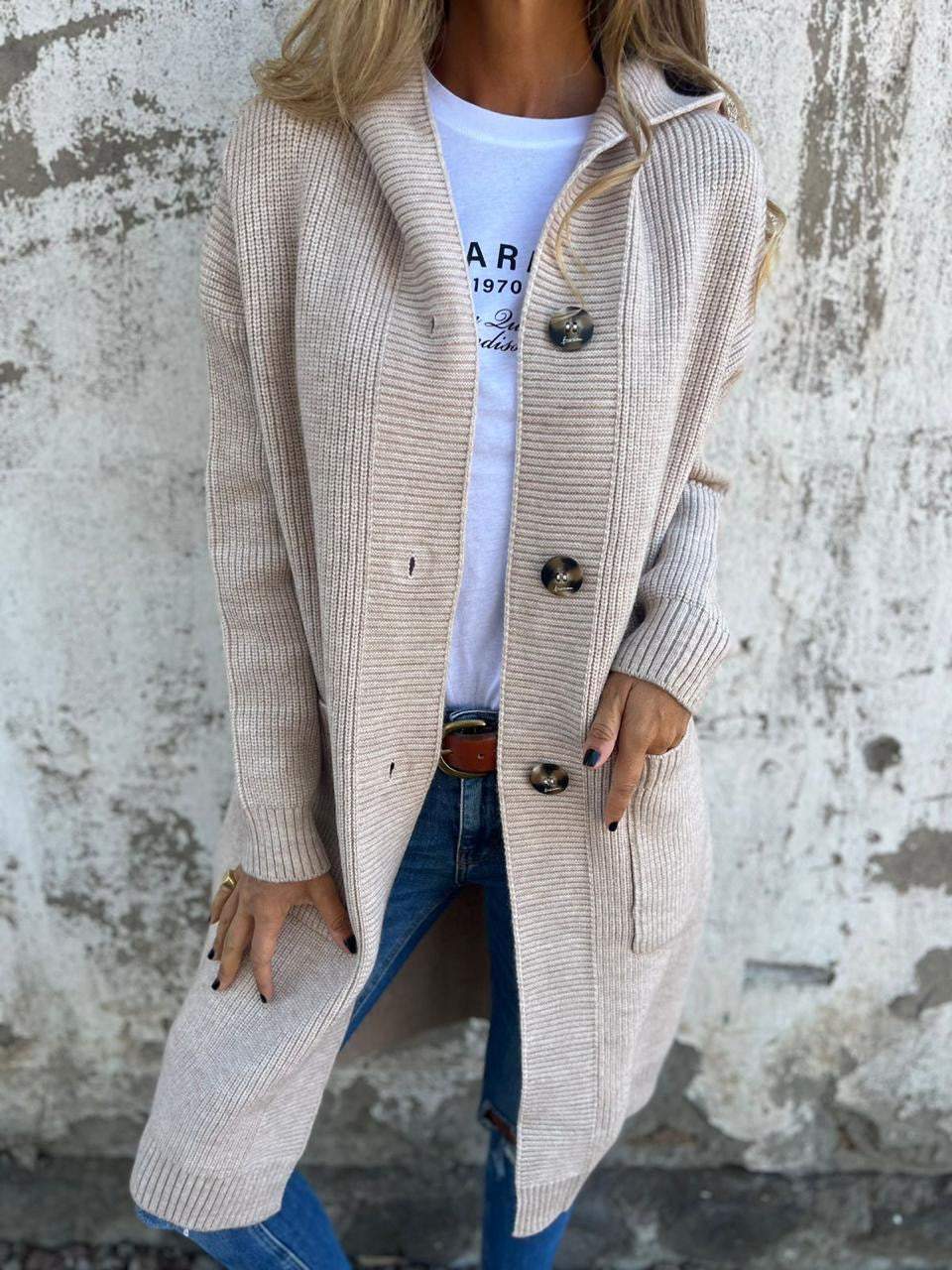 Grace | Confidence Long Knitted Cardigan