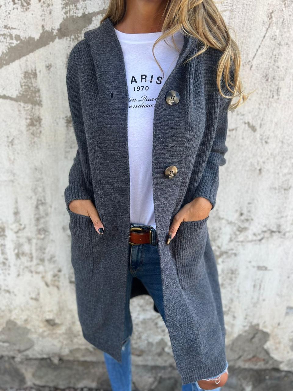 Grace | Confidence Long Knitted Cardigan