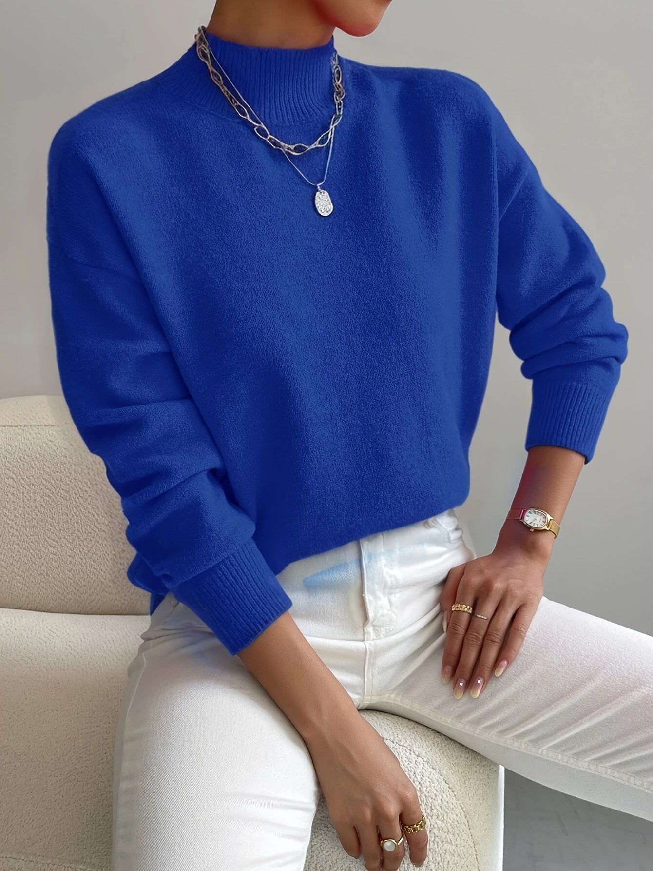 Emily | Women's Turtleneck Sweater