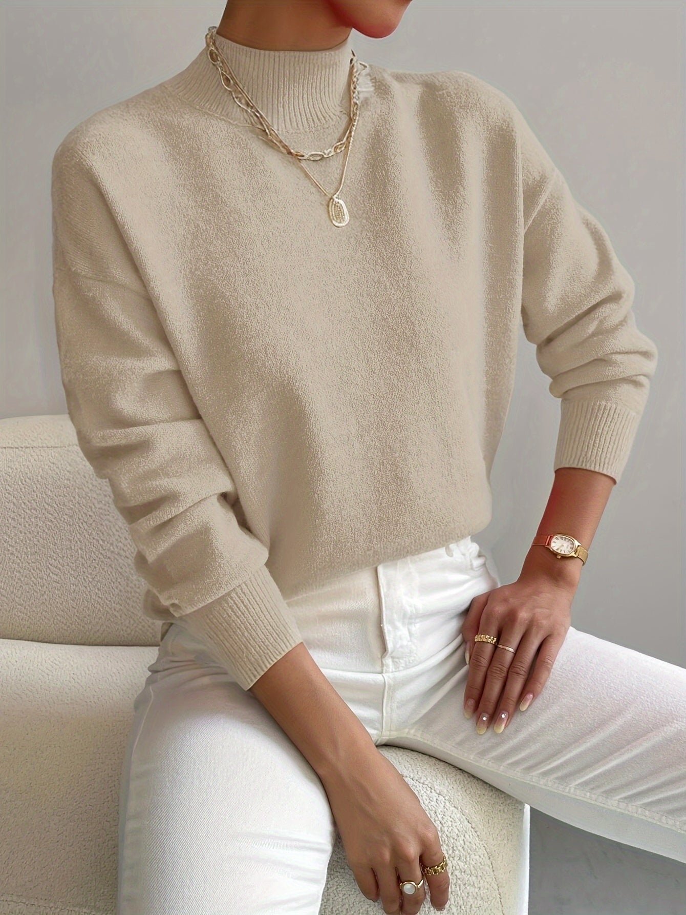 Emily | Women's Turtleneck Sweater