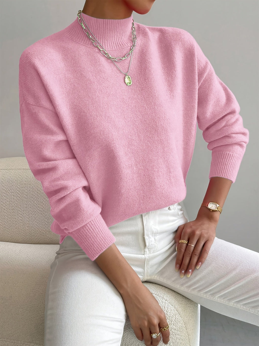 Emily | Women's Turtleneck Sweater