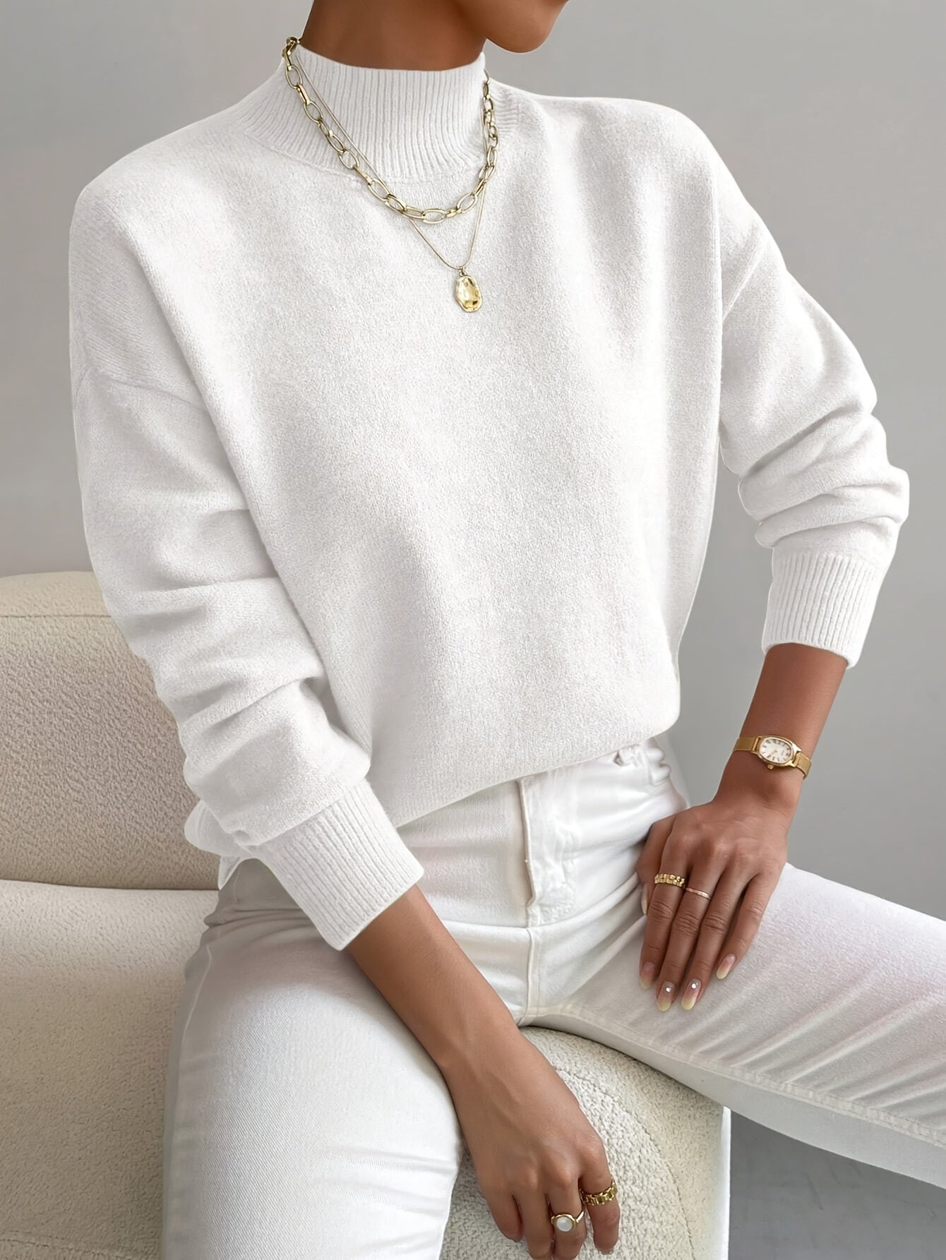 Emily | Women's Turtleneck Sweater