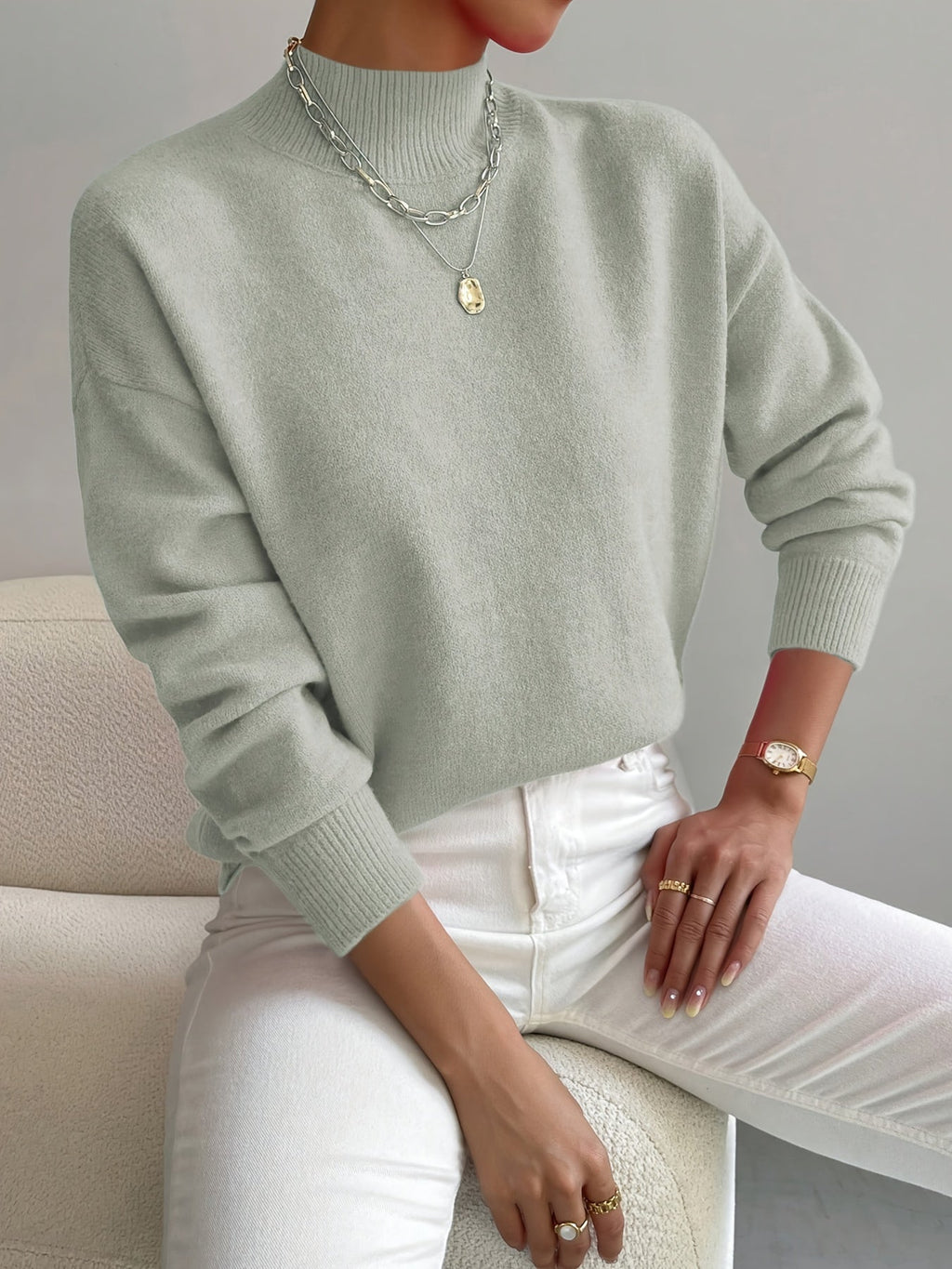 Emily | Women's Turtleneck Sweater