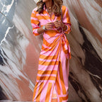 Paisley | Wrap-Style Printed Dress