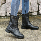 Bottes élégantes en cuir Madeleine