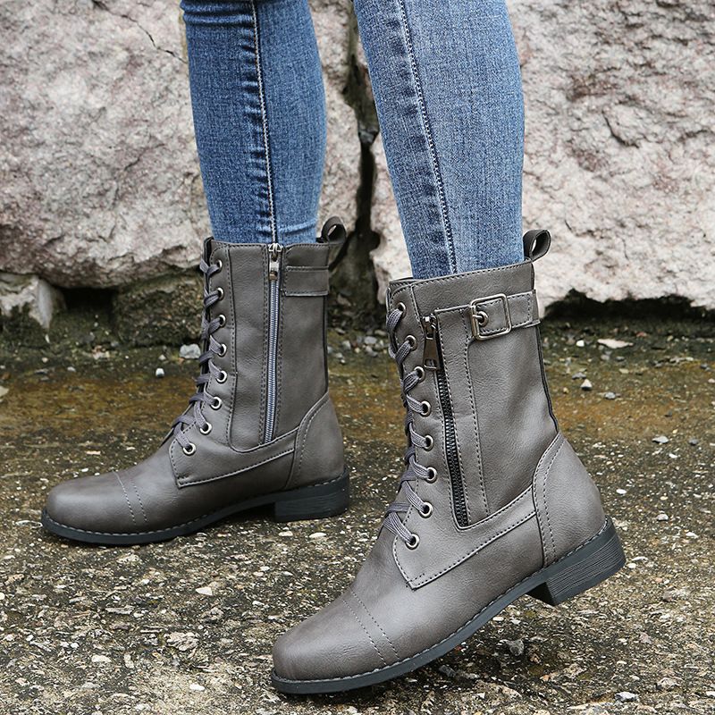 Bottes élégantes en cuir Madeleine
