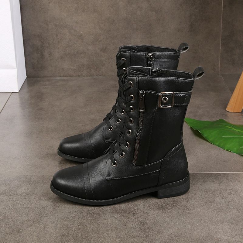 Bottes élégantes en cuir Madeleine