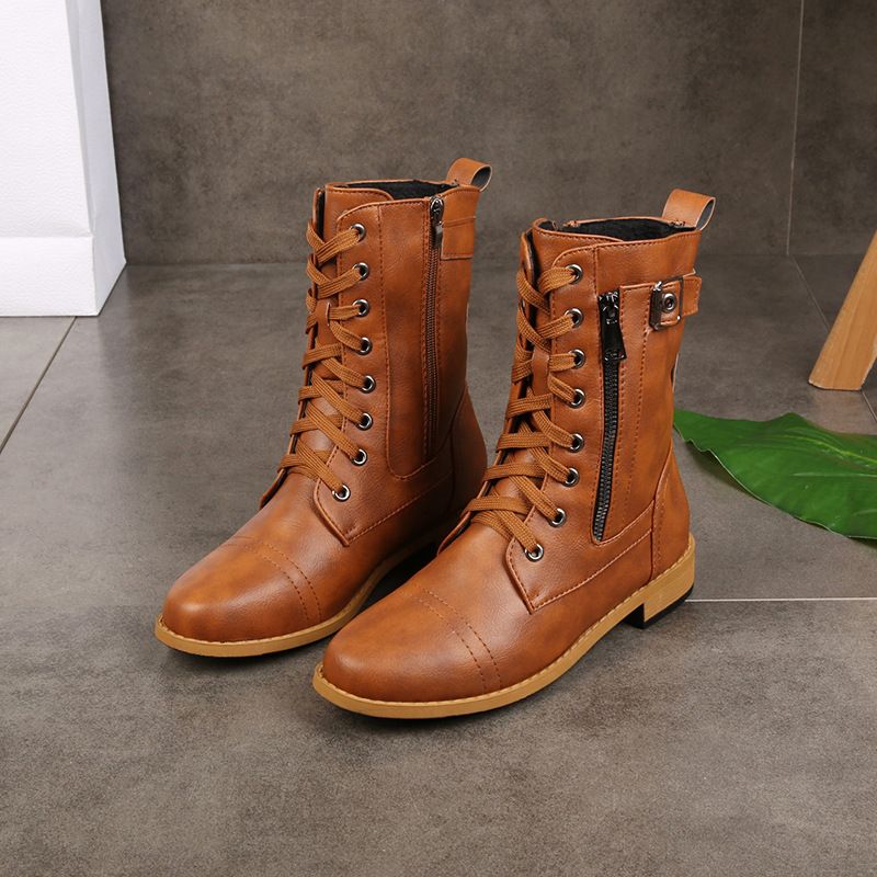 Bottes élégantes en cuir Madeleine